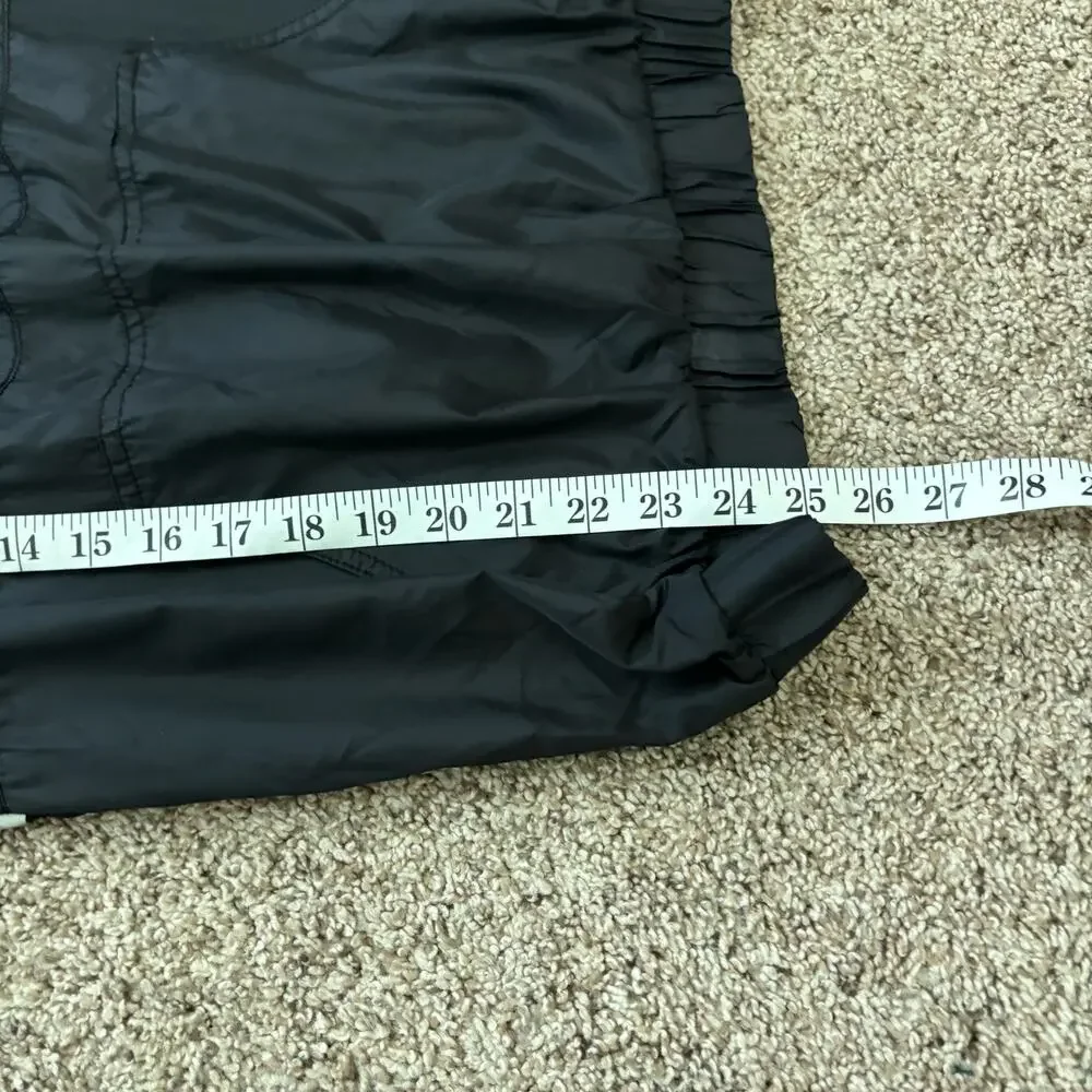 Fabletics Windbreaker Ziva Jacket Black Sz M Athletic Running